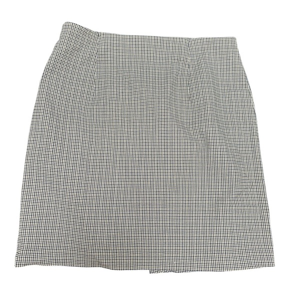 Dynamite A-Line Plaid Skirt with Buttons Academia - Picture 3 of 10